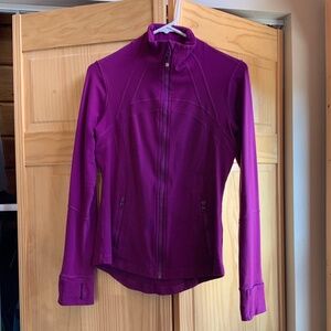 Lulu lemon zip up jacket size 8
